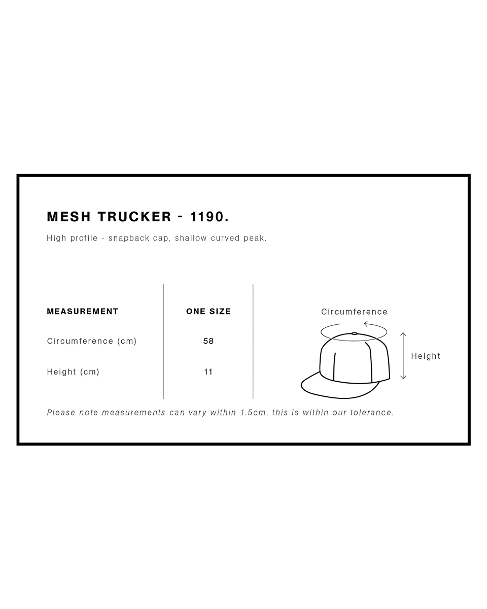 Mesh Trucker Cap