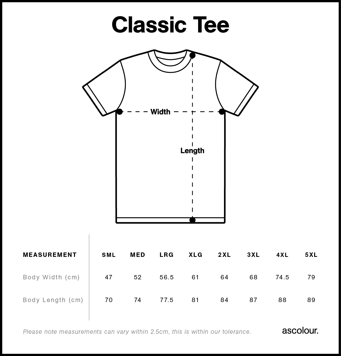 AS Colour Classic Tee