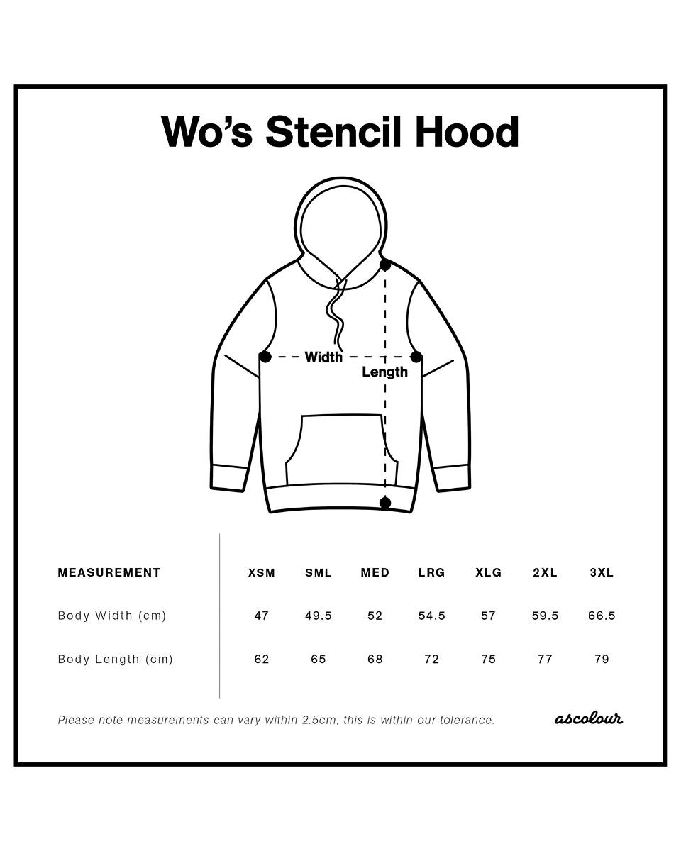Wo's Stencil Hoodie