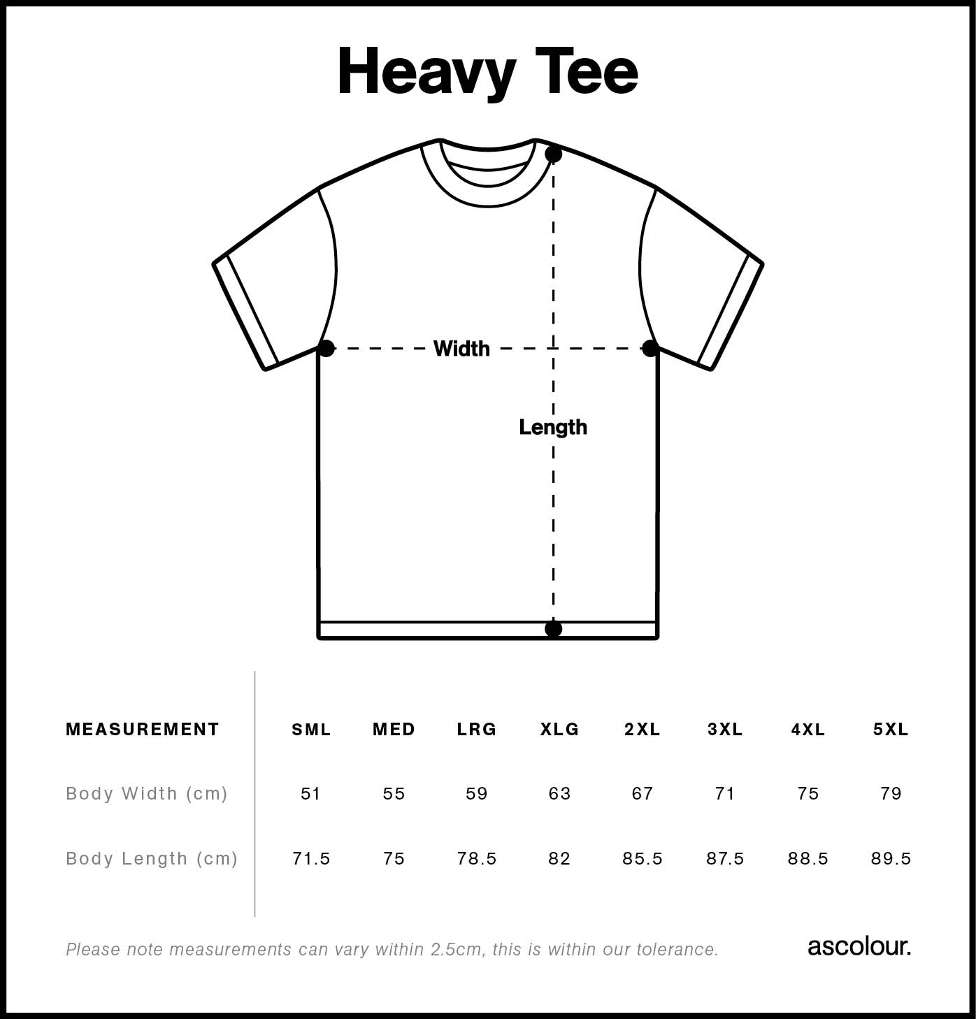 AS Colour Heavy Tee