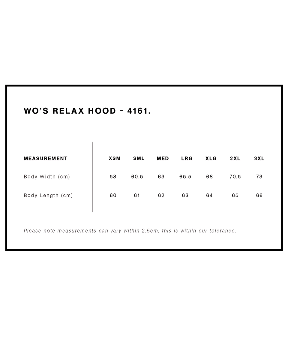 Wo's Relax Hoodie